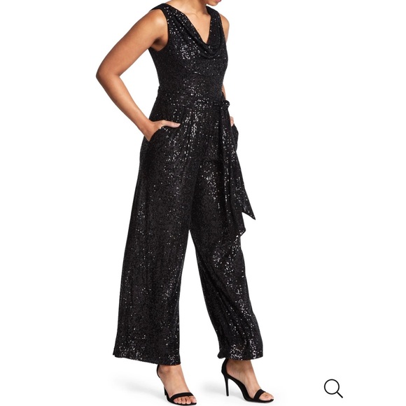 Vince Camuto Glitter Jumpsuit